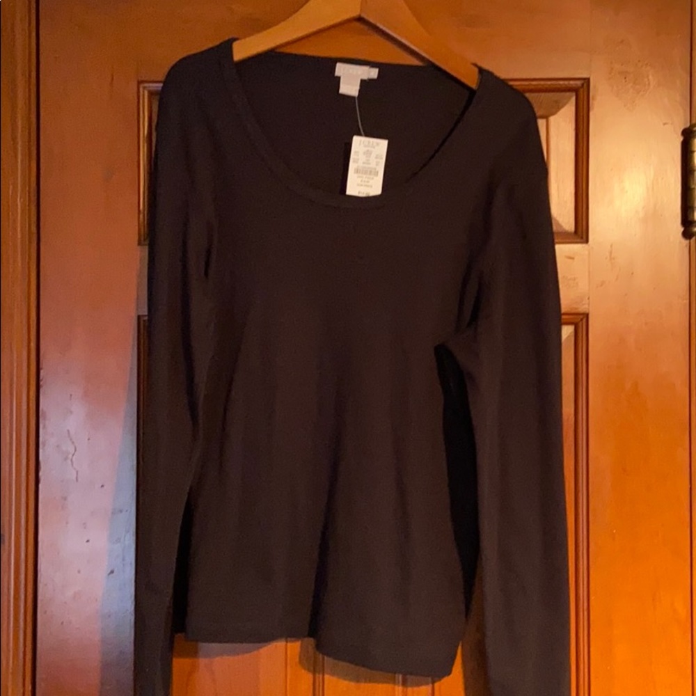 J Crew black T
